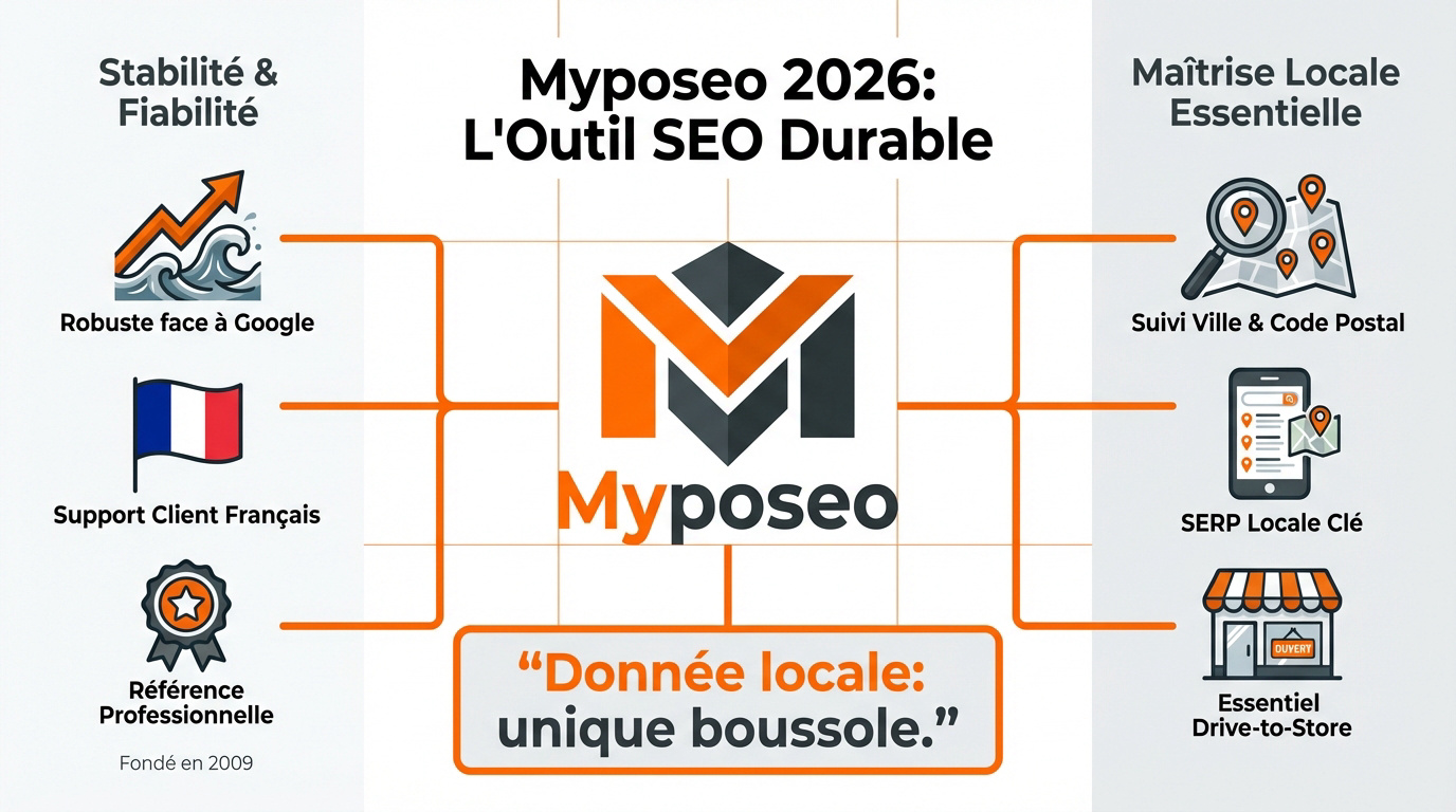 Suivi de positionnement local Myposeo 2026