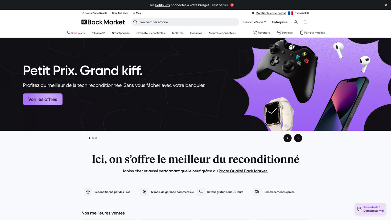 Back Market : la référence pour le reconditionné